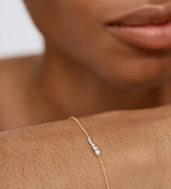 Riva Pavé Diamond Chain Bracelet