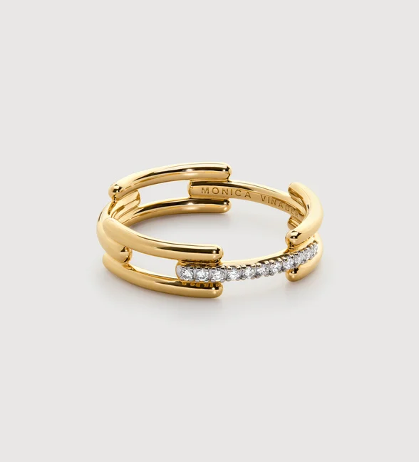 Signature Link Diamond Ring view 3