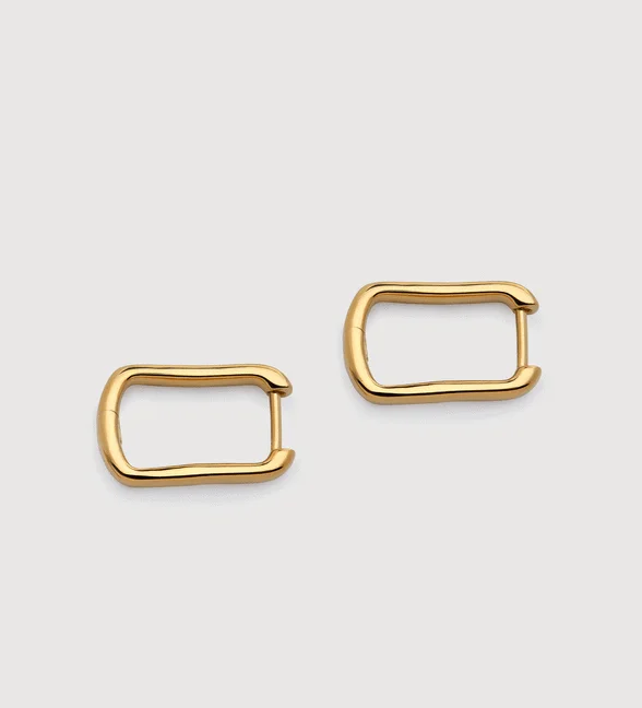 Alta Mini Huggie Earrings view 3