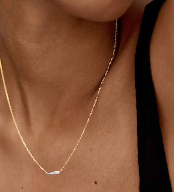 Riva Pavé Diamond Chain Necklace